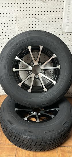 14’ inch Aluminum trailer tire and rim