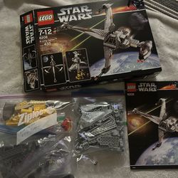 Lego 6208 Star Wars B-wing Fighter Complete w/ Instructions & Box