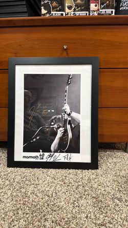 Mammoth-Wolfgang Van Halen Signed Poster & CD