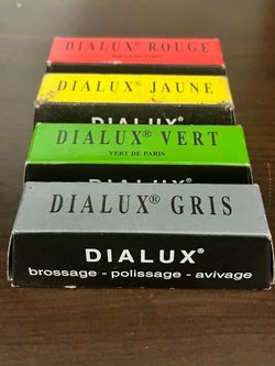 Dialux Polishing Compound Set – 4 Bars