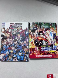 Marvel VS Capcom Fighting Game Collection Manga Comic 2 Book Ps Xbox Switch Hero