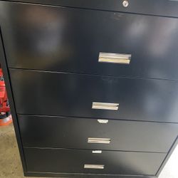 Black Lateral Cabinet