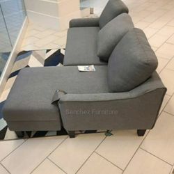 Pull Out Bed Sofa Chaise Same Day Delivery By ASHLEY 