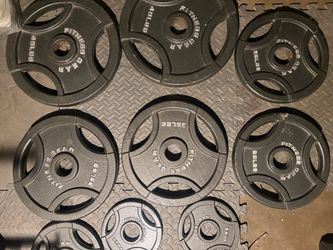 255lbs fitness gear Olympic weights