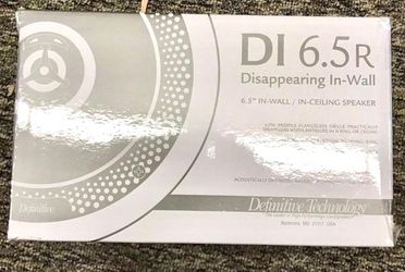 Definitive Technology DI 6.5R Wall Ceiling Speaker New