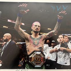 Sean O’Malley Ufc Jsa Authentic Signed Photo 11x14 