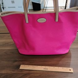 Pink Coach Tote 