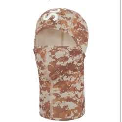 Supreme Heat Reactive Digi Camo Balaclava (Tan)