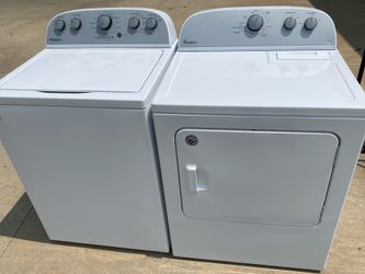 Great Whirlpool washer and dryer electric