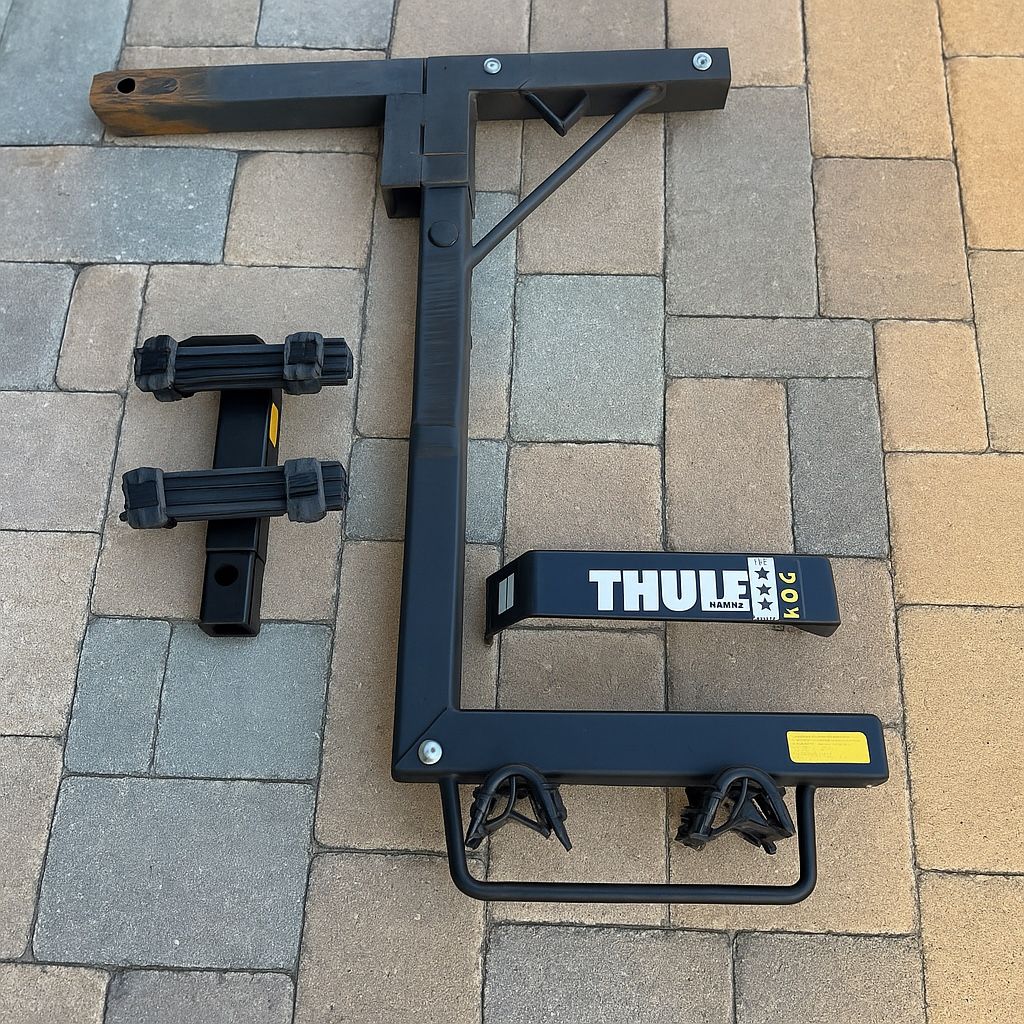 Thule Hitch-Mount 2-Bike Rack – Heavy-Duty, Secure, Folding
