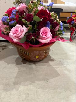 Mother’s Day flower Mexican pot