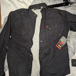 Men's Ariat FR CAT 2 (Fire Resistant) Work Jacket (Size M) Brand New 