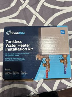 TANKLESS WATER HEATER KIT