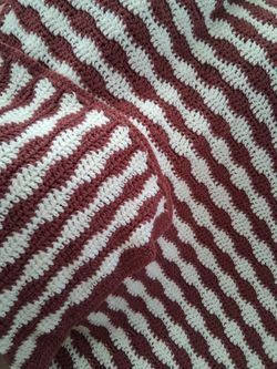 Hand Crocheted Afghan Throw