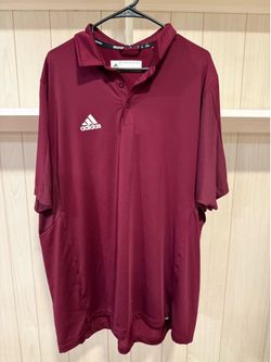 Adidas 2XL Men’s Maroon Polo