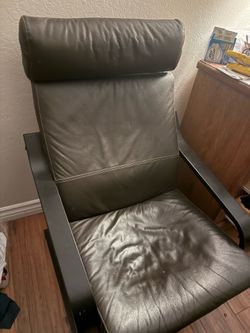 IKEA leather chair