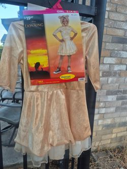 New Disney Lion King Nala Girls Costume Size S (4-6)