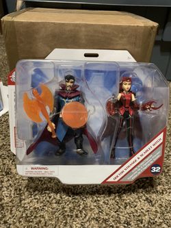 Marvel Dr. Strange Scarlet Witch Figure Disney Toybox 2 Pack