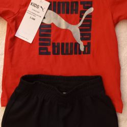 Brand NEW Infant Puma Outfit