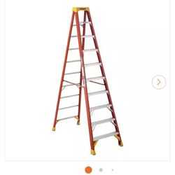 Werner 10ft Fiberglass Step Ladder