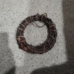 Wood Stick Wreath