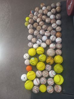 Baseballs $4 each
