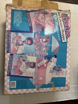 Vintage Barbie ice cream shoppe