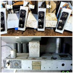 1 pc Langevin 108a + 4 pcs Langevin 114a amplifiers in Seattle Same As western electric 124 and 114a tube audio amplifiers