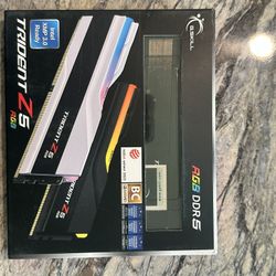 G.SKILL Trident Z5 RGB Series 32GB (2 x 16GB) 288-Pin PC RAM DDR5-8000 (PC5-64000) desktop memory Model F5-8000J3848H16GX2-TZ5RK like brand new only u