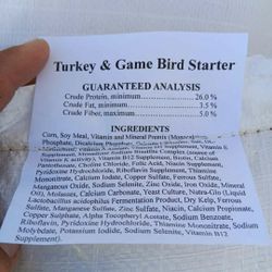 26% Turkey & Gamebird Starter