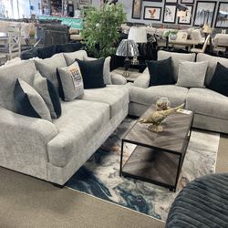 Perfect Sofa Loveseat! Deep Seating! $2,399! Many Colors! 🤍💙✨ 