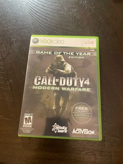 Call of Duty 4 Modern Warfare Xbox 360
