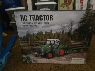 RC TRACTOR FOR KIDS! (6+)