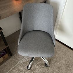 Gray Fabric Office Chair 