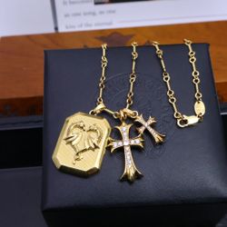 Chrome Hearts Cross Pendant Vintage Necklace