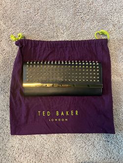 Ted Baker Studded Bar Clutch Bag