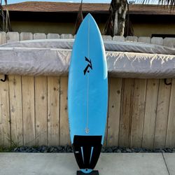 6’6” Rusty SD RT RE Surfboard 