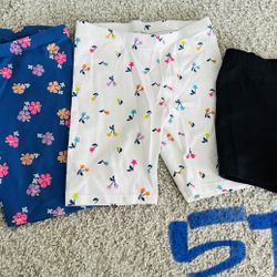 Toddler Girls Biker Shorts 5T