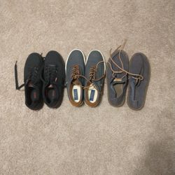 Levi's, Polo, and Sanuk Brand Men's Shoes