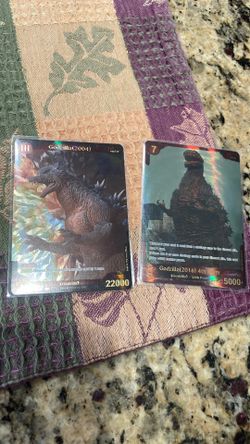 Godzilla card game…. Read description