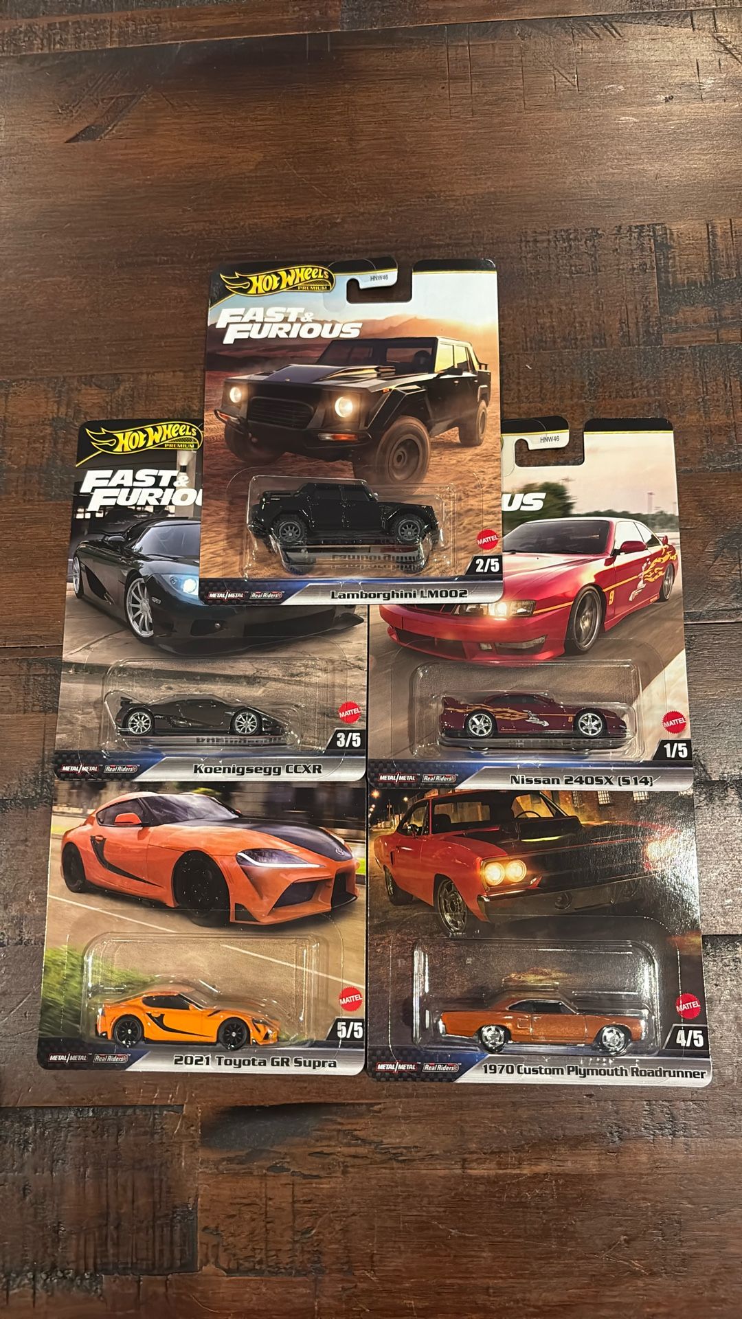 Hot Wheels Premium Fast And Furious