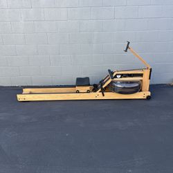 WATER ROWER OAK PERFORMANCE ERGOMETER ROWING MACHINE…. Home Gym Fitness….