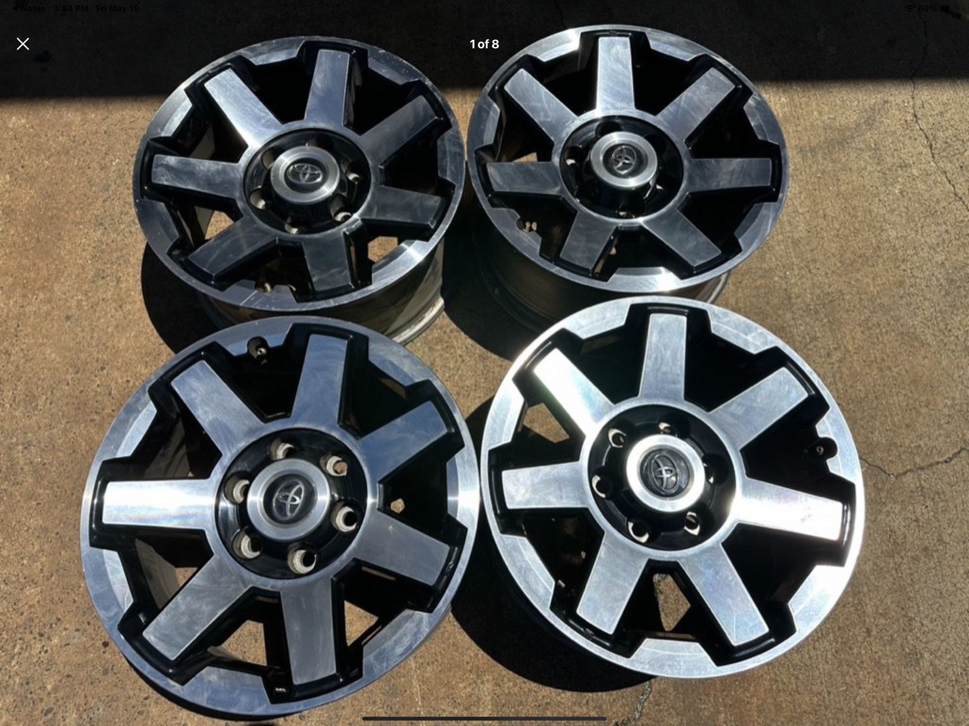 17" 2021 Toyota 4Runner TRD Wheels Trail Edition Fits Tundra Sequoia Tacoma