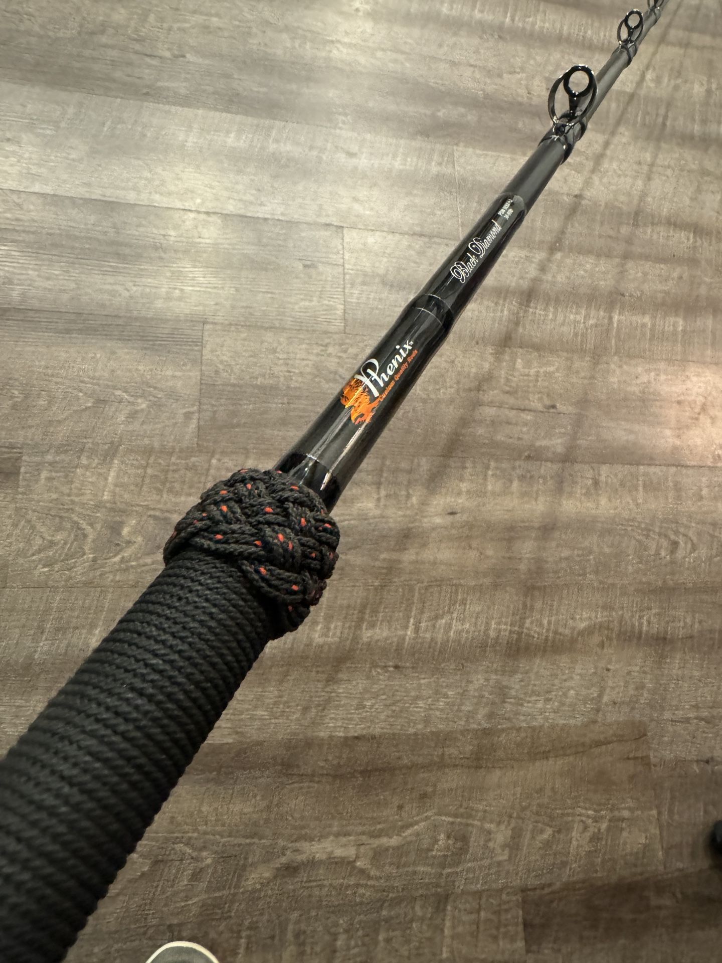 Phenix Black Diamond 9' 30 80 Jig Stick Fishing Rod. New.