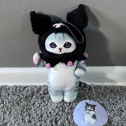 Cute Plush Cat - Sanrio Inspired Doll