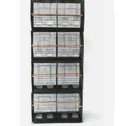 Seny 4 Breeding Bird Carrier Cage with Dividor for Parakeet Canary Finch
