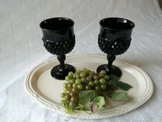 Black diamond tiara glasses (vintage)