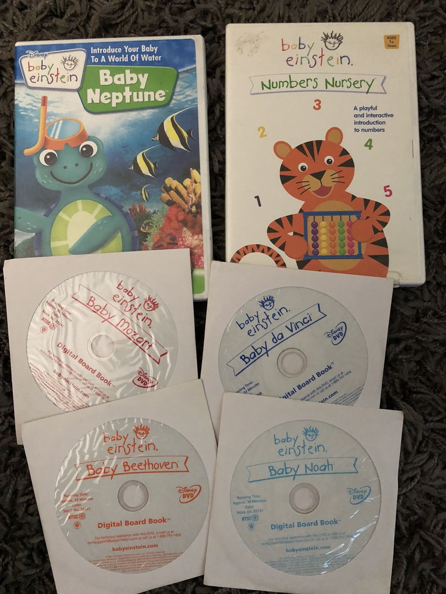 Kids/children/baby/toddler DVDS