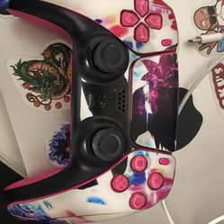 Ps5 Controller Dragon Ball Skin and turtle beach headphones