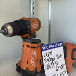 2 pc rigid set w bag 